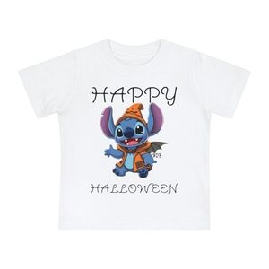 Halloween Baby T-Shirt - Adorable Short Sleeve Tee for Infants, Spooky Ready